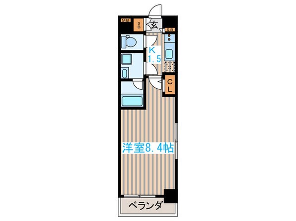 ﾌﾞﾗｲｽﾞ芦花公園の物件間取画像